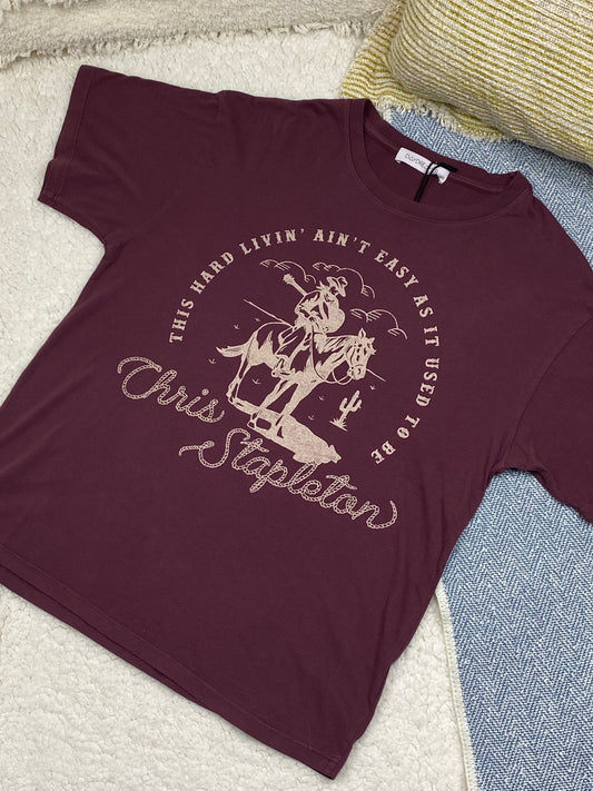 Day Dreamer / Chris Stapleton Hard Livin' GF Tee
